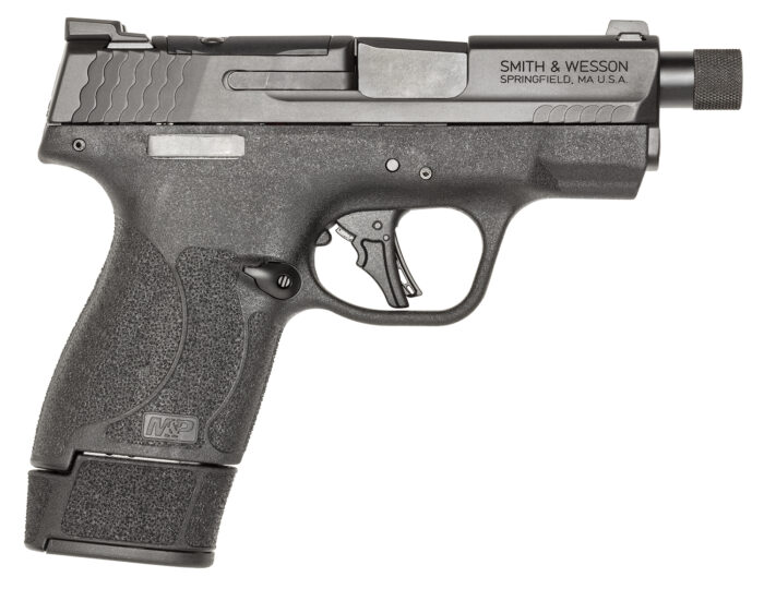 Smith & Wesson M&P Shield Plus Micro-Compact Frame 9mm Luger 10+1 15+1 13+1 3.70" Threaded