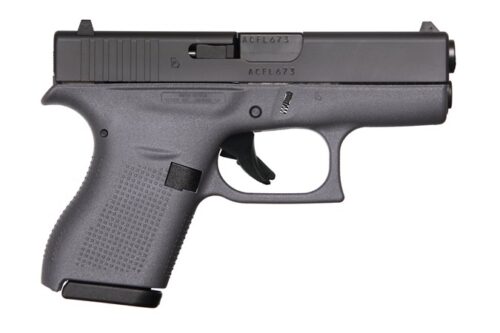 Glock G42 G3 GRAY W/ BLACK SLIDE 380ACP 6+1 3.25