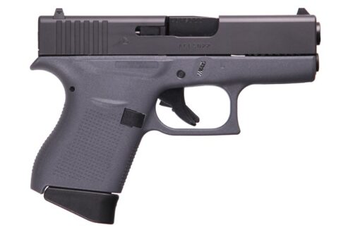 Glock G43 G3 GRAY W/ BLACK SLIDE 9MM 6+1 3.39