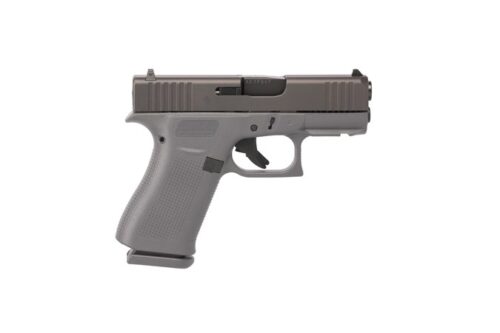 Glock G43X 9MM GRAY W/ BLACK SLIDE 3.39