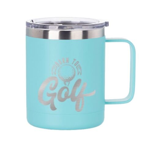 10oz Cup w/Handle Seafoam